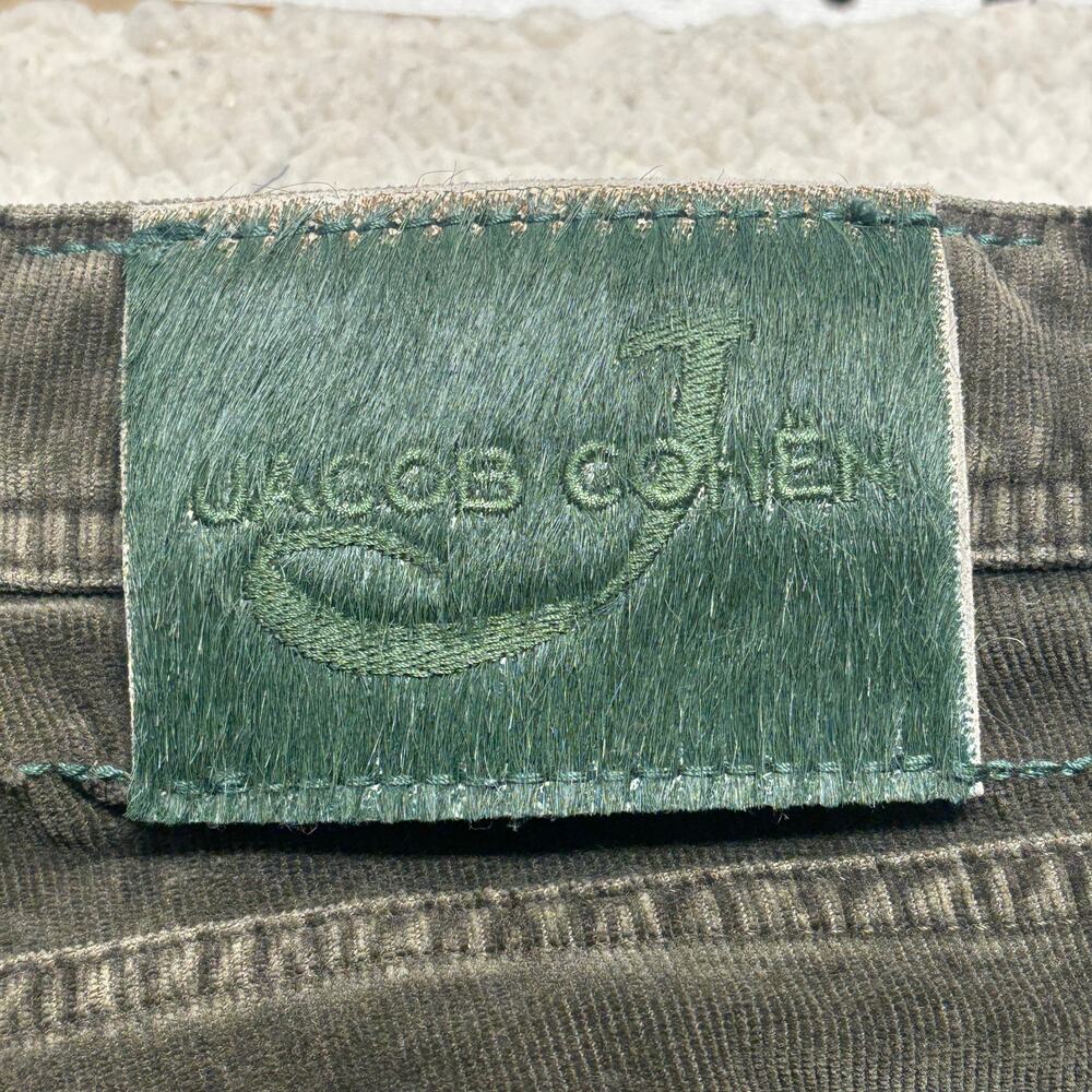 Jacob Cohen Bard Corduroy Pants Men 36x32 Trousers Italian Handmade Luxury PW688